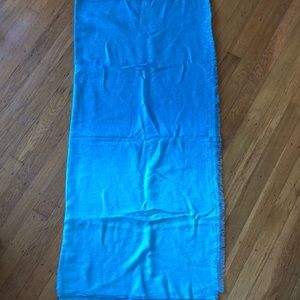 Light Blue frosted Gradient Scarf